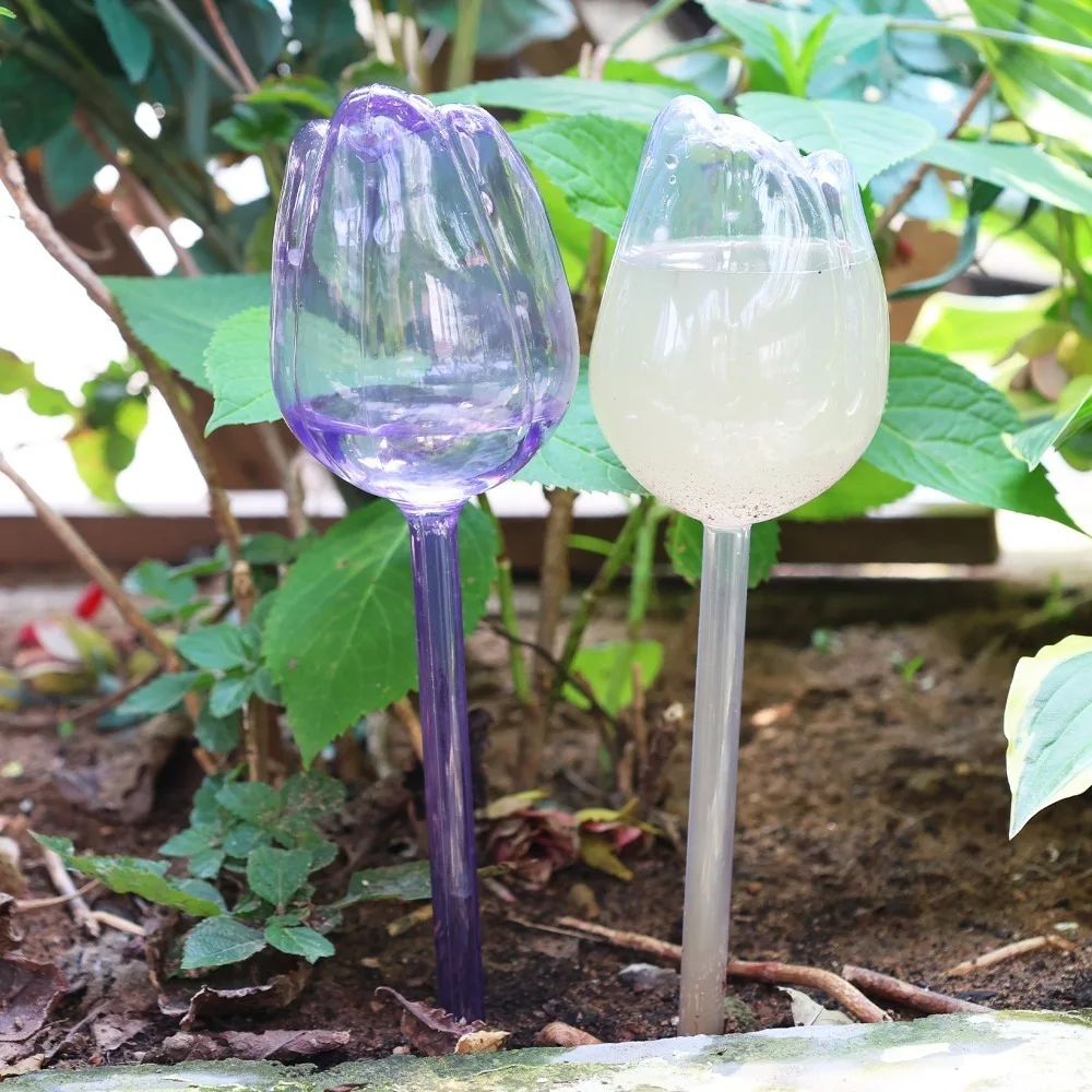 4個入り／1個入り 自動点滴灌水器 プラスチック製 チューリ - Self Watering Insert のレビューと価格